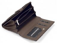 Gregorio Kožená šedá dámská peněženka dárkové krabičce