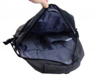 New Berry Elegantní polstrovaný školní batoh L18105 tmavě šedý