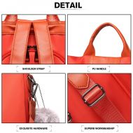 Oranžový dámský batoh / kabelka přes rameno Miss Lulu