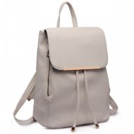 Stylový dámský módní batoh E1669 světle šedý