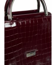 Luxusní bordová kabelka do ruky S81 GROSSO