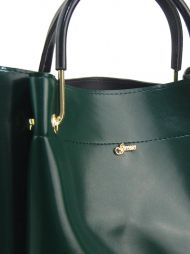 Smaragdová zelená elegantní dámská kabelka S728 GROSSO