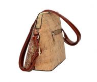 Crossbody dámská kabelka v korkovém designu SM016-5