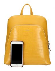 Žlutý dámský módní batůžek David Jones CM5615
