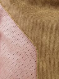 Velká dámská crossbody kabelka 2949-MM hnědo-růžová