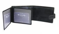 Kožená tmavě hnědá pánská peněženka RFID v krabičce BUFFALO WILD