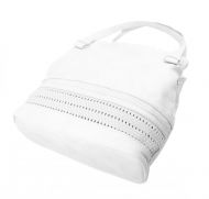 Bílá praktická dámská kabelka přes rameno 5407-BB