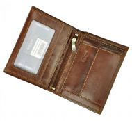 Kožená pánská peněženka hnědá RFID v krabičce BUFFALO WILD