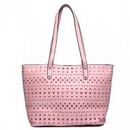 Růžový dámský kabelkový set 3v1 Miss Lulu