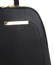 Elegantní menší dámský batůžek / kabelka světlá starorůžová