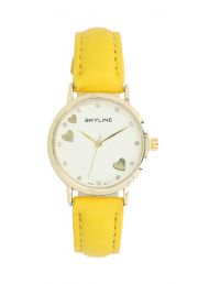 Náramkové dámské hodinky s kamínky Skyline Quartz 9300-6