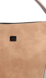 Lososovo-růžová elegantní dámská kabelka S691 GROSSO