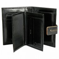 Ellini čokoládově hnědá pánská RFID luxusní kožená peněženka v dárkové krabičce