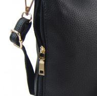 Crossbody dámská kabelka s bočními kapsami 2494-BB bílá
