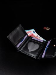 Černá menší dámská peněženka v dárkové krabičce MILANO DESIGN