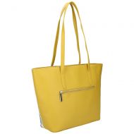 DAVID JONES Žlutá dámská kabelka přes rameno v květovaném designu 6306-4