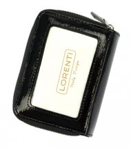 Lorenti Kožená černá malá dámská peněženka RFID