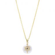 Zlatý dámský náhrdelník s hvězdičkou MV170049