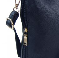 Malá crossbody dámská kabelka s bočními kapsami 4905-BB starorůžová