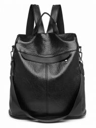 Černý dámský bezpečný batoh Miss Lulu