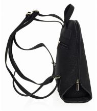 Elegantní dámský módní batůžek černý B04 GROSSO