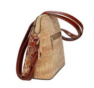 Crossbody dámská kabelka v korkovém designu SM016-4