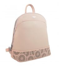 Růžový elegantní dámský batoh / kabelka 5234-TS