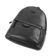 Malý tmavě šedý lesklý dámský batůžek / kabelka 4827-TS