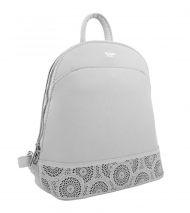 Světle šedý elegantní dámský batoh / kabelka 5234-TS