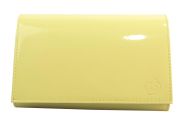 Dámské psaníčko SP105 světle žlutý lak GROSSO