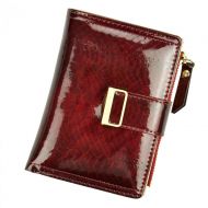 Červená dámská peněženka v dárkové krabičce MILANO DESIGN