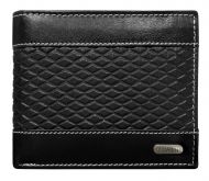 Černá pánská kožená peněženka RFID v krabičce LOREN