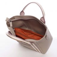 David Jones moderní přírodně hnědá dámská kabelka ve sportovním designu 5933-2