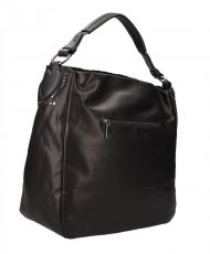 Kombinovaná velká dámská kabelka Tommasini černá