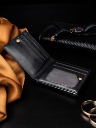 Stylová černá dámská peněženka v dárkové krabičce MILANO DESIGN
