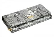 PATRIZIA PIU luxusní hadí dámská kožená peněženka RFID v dárkové krabičce
