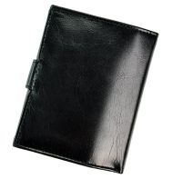 Ronaldo Kožená černá pánská peněženka se zápinkou v krabičce