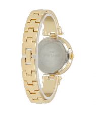 Skyline Náramkové dámské hodinky černo-zlaté 9550-3