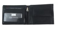 Kožená černá pánská peněženka v krabičce GROSSO