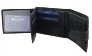 Kožená černá pánská peněženka RFID v krabičce BUFFALO WILD
