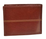 Koňakově hnědá pánská kožená peněženka RFID v krabičce GROSSO