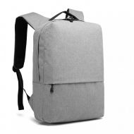 KONO šedý elegantní batoh nepromokavý s USB portem UNISEX
