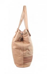 Růžová praktická dámská kabelka přes rameno 5407-BB