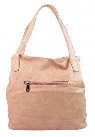 Růžová praktická dámská kabelka přes rameno 5407-BB