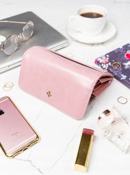 Růžová dámská peněženka v dárkové krabičce MILANO DESIGN