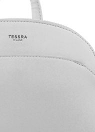 Světle šedý elegantní dámský batoh / kabelka 5234-TS