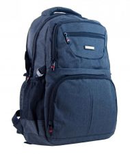 New Berry Elegantní polstrovaný školní batoh L18105 modrý