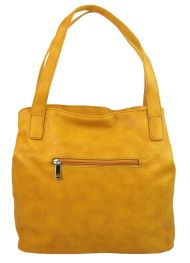 Žlutá praktická dámská kabelka přes rameno 5407-BB