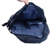 New Berry Elegantní polstrovaný školní batoh L18106 tmavě modrý