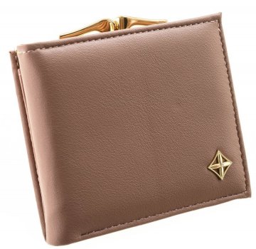Camel hnědá matná dámská peněženka v dárkové krabičce MILANO DESIGN Camel hnědá matná dámská peněženka v dárkové krabičce MILANO DESIGN